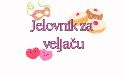 Jelovnik za veljaču
