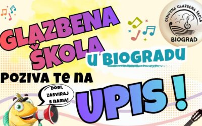 Glazbena škola u Biogradu- upisi